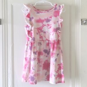 4/$25 Cat & Jack tie-dyed dress Size XS 4-5